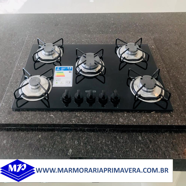 cooktop na pedra cafe imperial