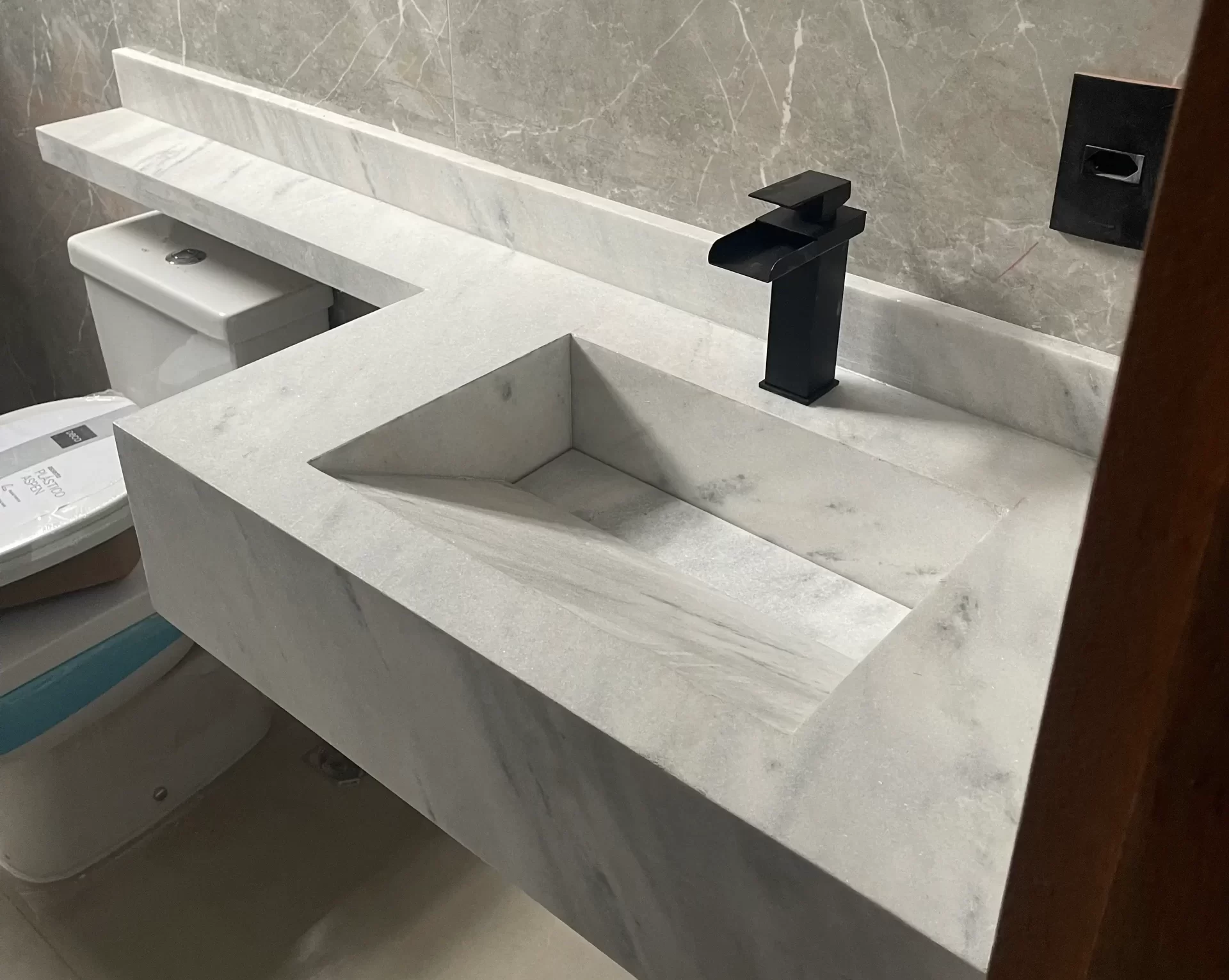 Pia de marmore banheiro, marmoraria